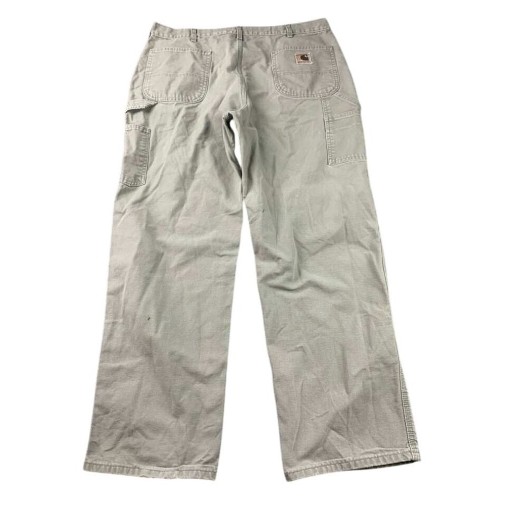 Vintage Carhartt Carpenter Pants‎ Men 40x32 B11 DES Desert Tan Work Duck Canvas